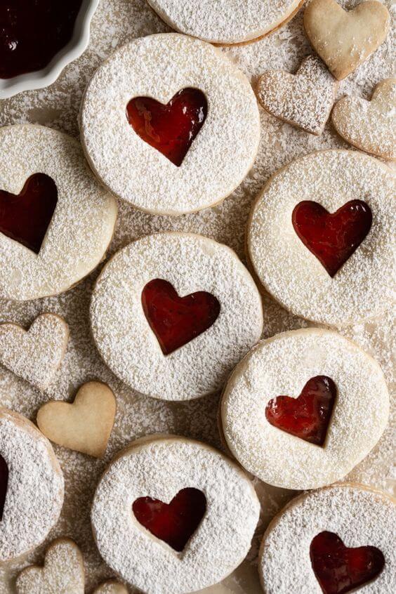 galletas san valentin forma de corazon