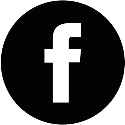 Facebook logo icon black png