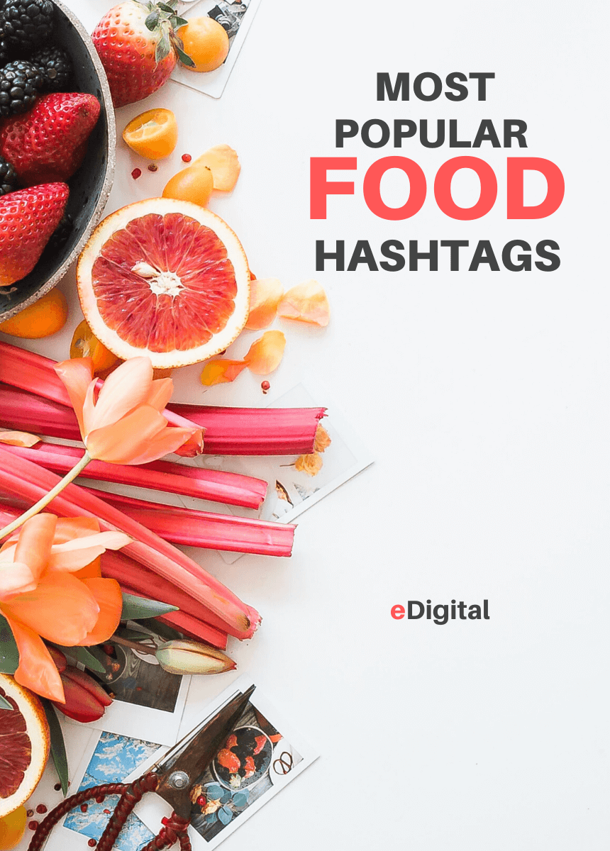 hashtags de comida más populares instagram