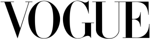 vogue logo png negro