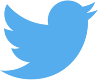 Twitter logo png icono azul tamaño pequeño