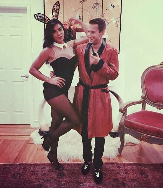 sexy pareja playboy idea de disfraz de halloween para parejas