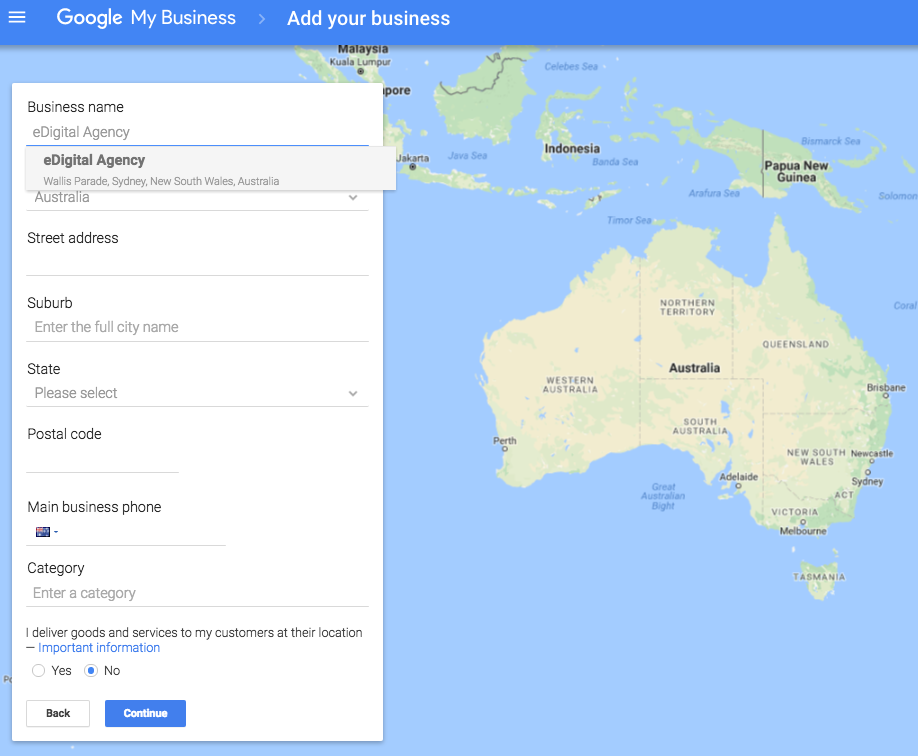 Google my business crear multiples ubicaciones mapas como añadir nombre paso 6